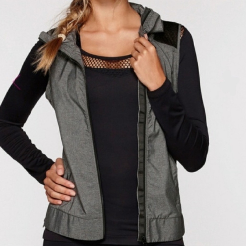Lorna Jane Gray Vest